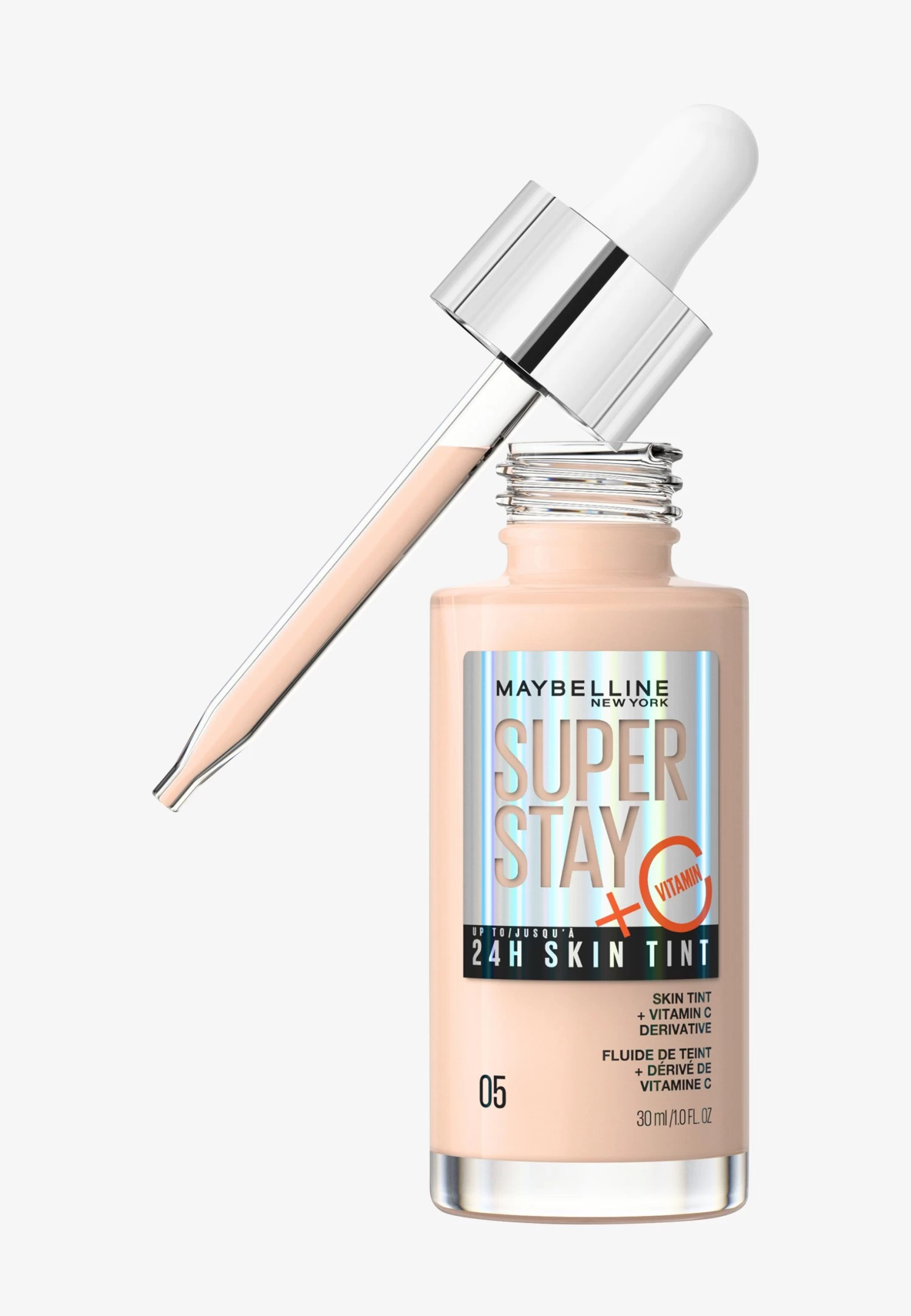 Maybelline New York Super Stay 24H Skin Tint - Foundation - Light Beige 3 Maybelline New York Super Stay 24H Skin Tint - Foundation - Light Beige