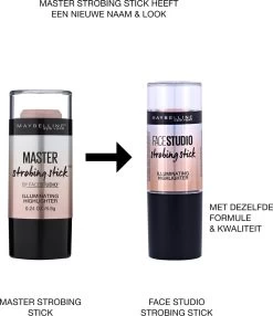 Maybelline Master Studio Strobing Highlighter Stick - 100 Light -Cosmetica Discountwinkel 1037x1200