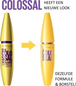 Maybelline Volum' Express Colossal Glam Black Mascara - Volume Mascara -Cosmetica Discountwinkel 1055x1200