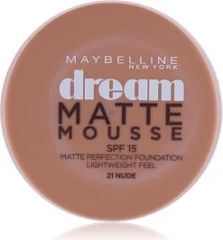 Maybelline Dream Matte Mousse Foundation - 21 Nude