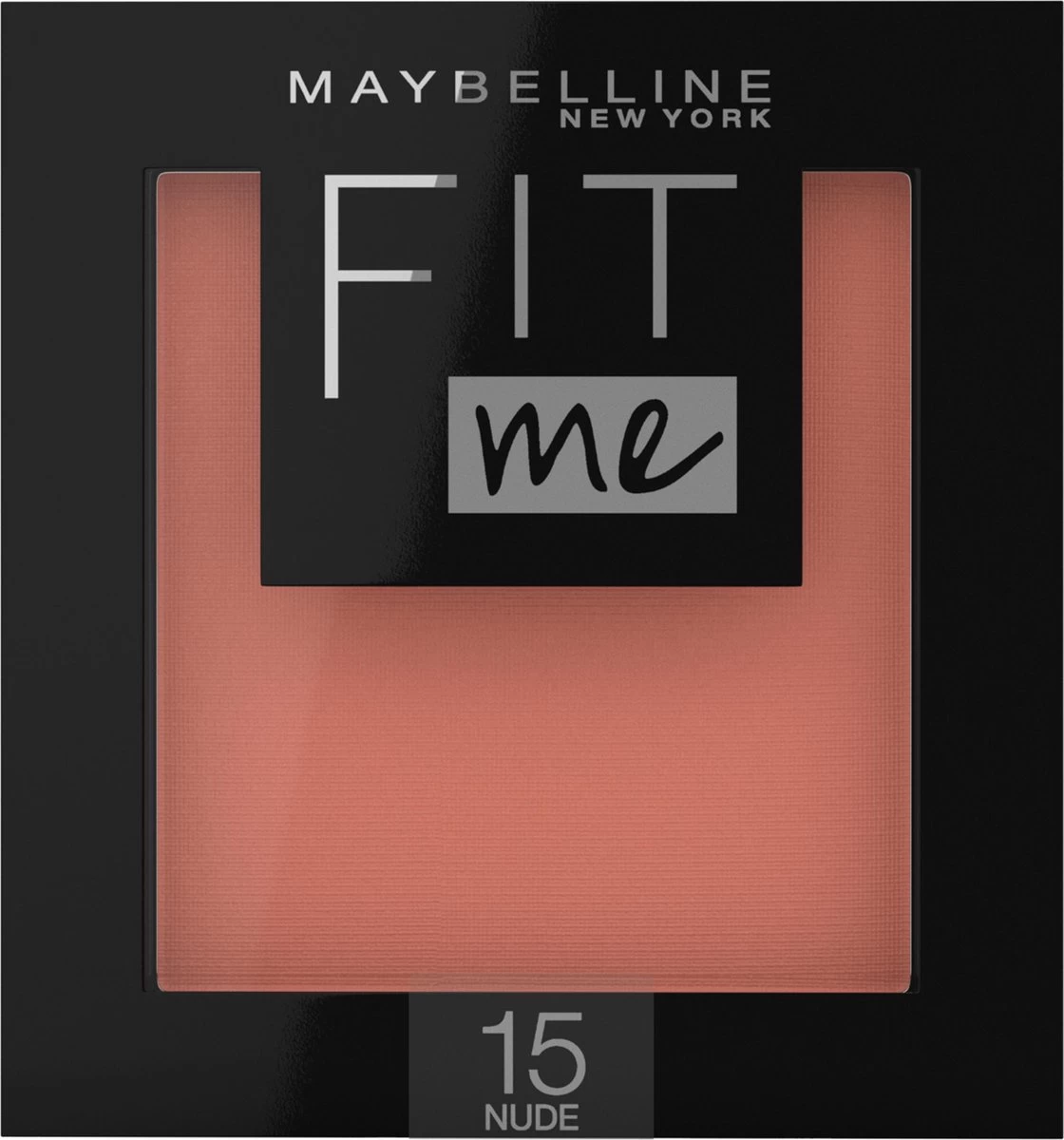 Maybelline Fit Me Blush - 15 Nude - Oranje - Natuurlijk Ogende Rouge 3 Maybelline Fit Me Blush - 15 Nude - Oranje - Natuurlijk Ogende Rouge