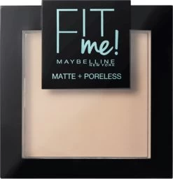 Maybelline Fit Me Matte & Poreless - 105 Natural - Gezichtspoeder -Cosmetica Discountwinkel 1159x1200