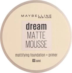 Maybelline Dream Matte Mousse Foundation - 030 Sand -Cosmetica Discountwinkel 1174x1200