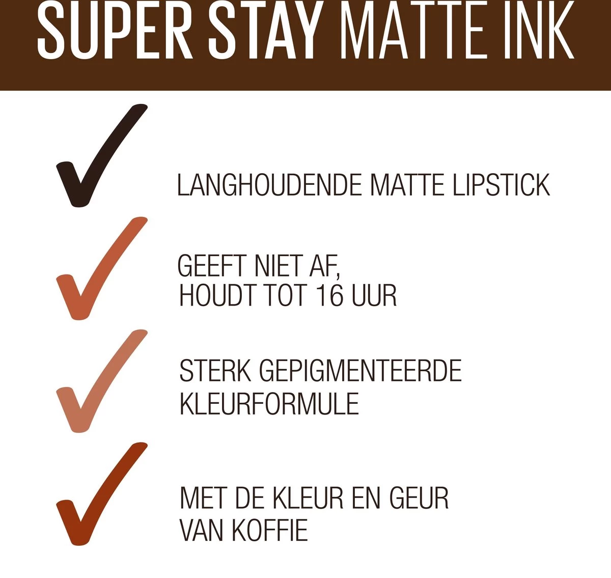 Maybelline SuperStay Matte Ink Lipstick Coffee Collection Limited Edition - 265 Caramel Collector - Nude Lippenstift - 5 Ml 9 Maybelline SuperStay Matte Ink Lipstick Coffee Collection Limited Edition - 265 Caramel Collector - Nude Lippenstift - 5 Ml - Afbeelding 7