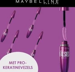 Maybelline Volum'Express Falsies - Zwart - Mascara -Cosmetica Discountwinkel 1200x1152