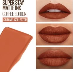 Maybelline SuperStay Matte Ink Lipstick Coffee Collection Limited Edition - 265 Caramel Collector - Nude Lippenstift - 5 Ml 20 Maybelline SuperStay Matte Ink Lipstick Coffee Collection Limited Edition - 265 Caramel Collector - Nude Lippenstift - 5 Ml -Cosmetica Discountwinkel 1200x1192 2