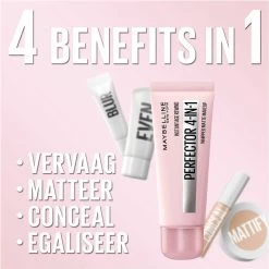 Maybelline Instant Age Rewind Perfector 4-in-1 Concealer - Light - 30 Ml -Cosmetica Discountwinkel 1200x1198