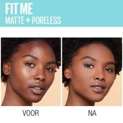 Maybelline Fit Me Matte & Poreless Foundation - 332 Golden Caramel -Cosmetica Discountwinkel 1200x1200 162