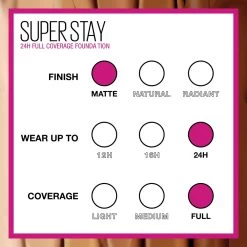 Maybelline SuperStay 24H Full Coverage Foundation - 03 True Ivory -Cosmetica Discountwinkel 1200x1200 163