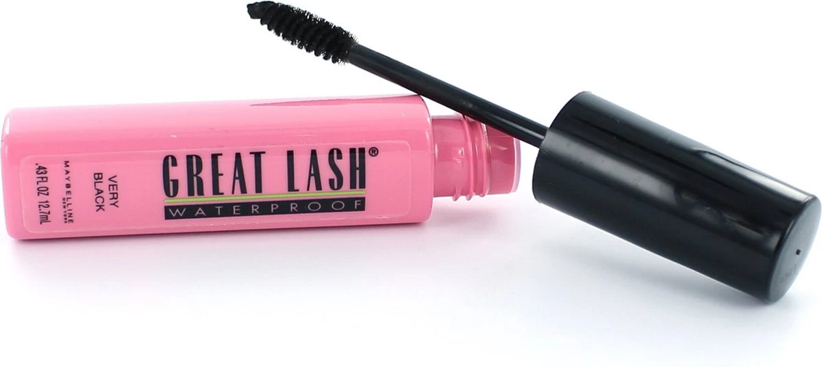 Maybelline Great Lash Waterproof Mascara - Zwart 5 Maybelline Great Lash Waterproof Mascara - Zwart - Afbeelding 3