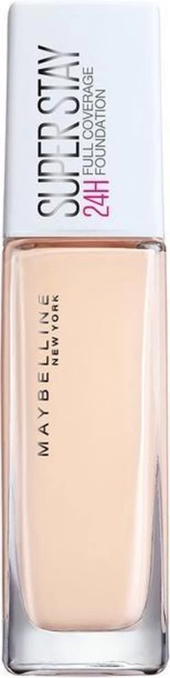 Maybelline SuperStay 24H Full Coverage Foundation - 03 True Ivory -Cosmetica Discountwinkel 302x1200 3
