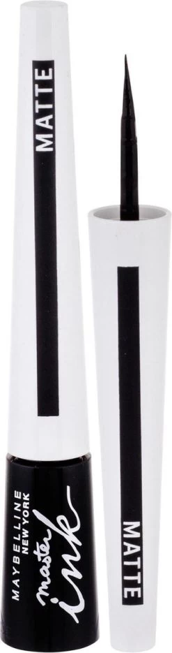 Maybelline Master Ink Matte Liner - Charcoal Black - Zwart - Eyeliner