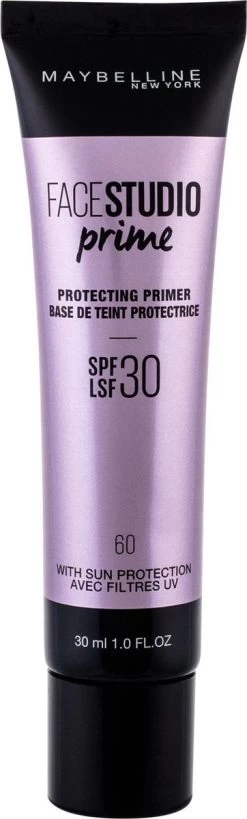 Maybelline Facestudio Primer - Protecting Primer SPF30 - 30ml -Cosmetica Discountwinkel 362x1200