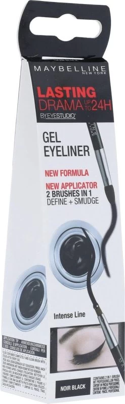 Maybelline Lasting Drama Gel Liner - Zwart - Eyeliner -Cosmetica Discountwinkel 371x1200 1