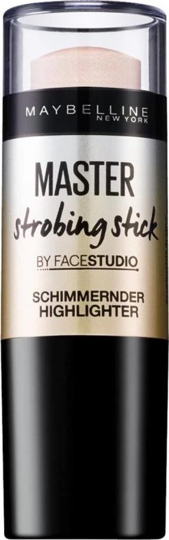 Maybelline Master Studio Strobing Highlighter Stick - 100 Light -Cosmetica Discountwinkel 376x1200