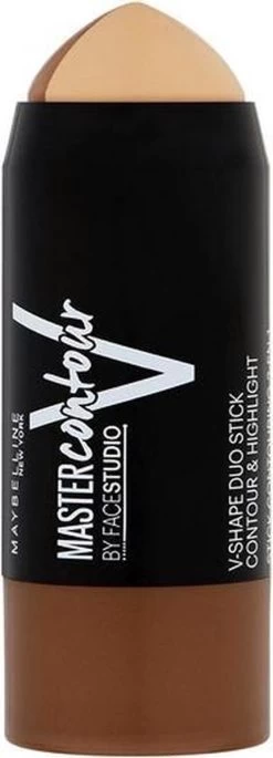 Maybelline Master Contour V-Shape Duo Stick - Medium - Contouring -Cosmetica Discountwinkel 433x1200