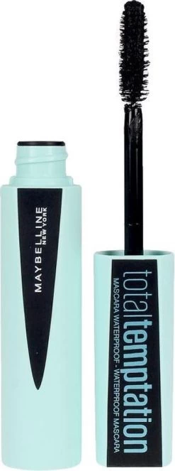 Maybelline Total Temptation Waterproof Mascara - 001 Zwart -Cosmetica Discountwinkel 447x1200 1
