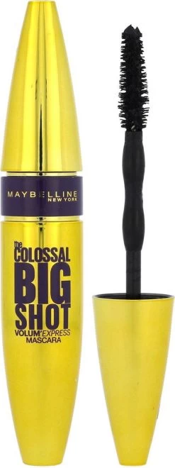 Maybelline Colossal Big Shot Mascara - 01 Zwart -Cosmetica Discountwinkel 449x1200