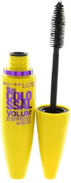 Maybelline Volum' Express Colossal Glam Black Mascara - Volume Mascara -Cosmetica Discountwinkel 470x1200