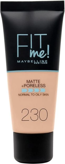 Maybelline Fit Me Matte & Poreless Foundation - 230 Natural Buff -Cosmetica Discountwinkel 477x1200 6
