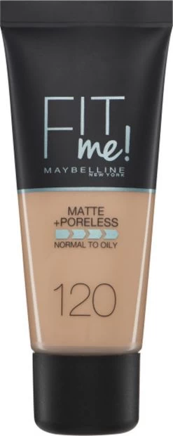 Maybelline Fit Me Matte & Poreless Foundation - 120 Classic Ivory -Cosmetica Discountwinkel 478x1200 9