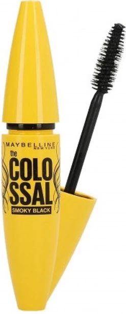 Maybelline Volum'Express Colossal Smoky Dangerous Mascara - Zwart -Cosmetica Discountwinkel 484x1200 2