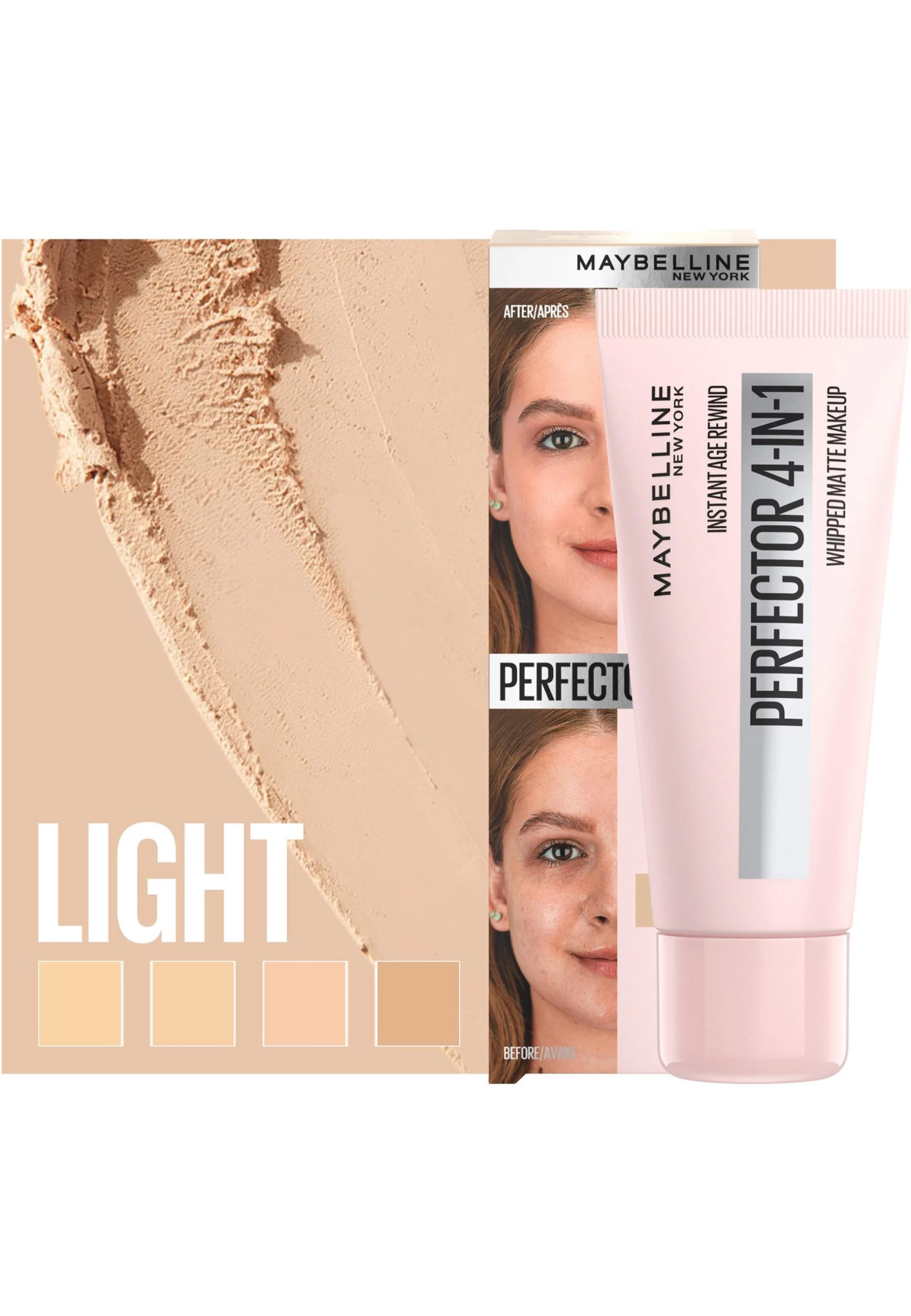 Maybelline New York Instant Perfector Matte - Poeder - 1 Light 7 Maybelline New York Instant Perfector Matte - Poeder - 1 Light - Afbeelding 5