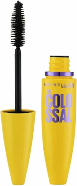 Maybelline Volum' Express Colossal Glam Black Mascara - Volume Mascara -Cosmetica Discountwinkel 501x1200 2