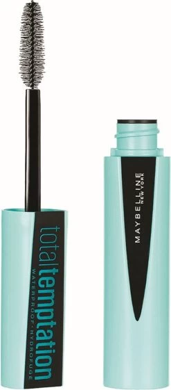 Maybelline Total Temptation Waterproof Mascara - 001 Zwart -Cosmetica Discountwinkel 528x1200 1