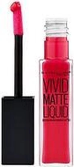 Maybelline Vivid Matte Liquid - 35 Rebel Red - Rood - Lippenstift -Cosmetica Discountwinkel 530x1200