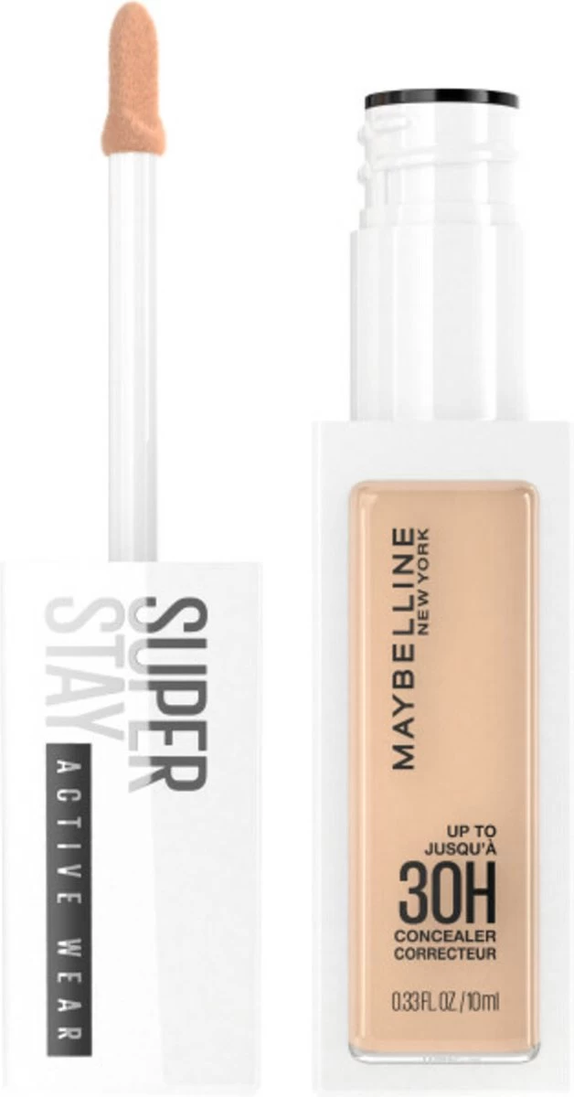 Maybelline SuperStay 30H Active Wear Concealer - 20 Sand 4 Maybelline SuperStay 30H Active Wear Concealer - 20 Sand - Afbeelding 2