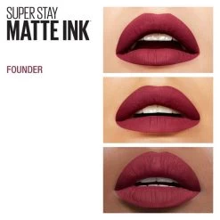Maybelline New York SuperStay Matte Ink 115 Founder Lipstick -Cosmetica Discountwinkel prd front 4647980 3 600x600 1