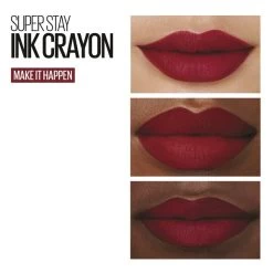 Maybelline SuperStay Ink Crayon 55 Make It Happen Lipstick -Cosmetica Discountwinkel prd front 4763627 4 600x600 1