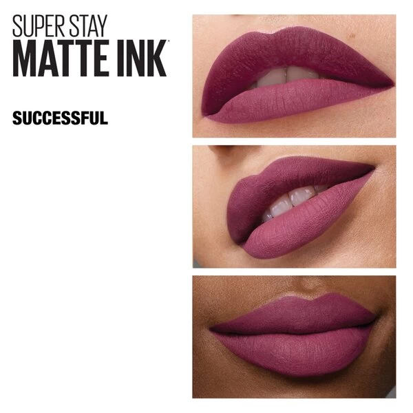 Maybelline SuperStay Matte Ink 165 Successful Lipstick 5 Maybelline SuperStay Matte Ink 165 Successful Lipstick - Afbeelding 3