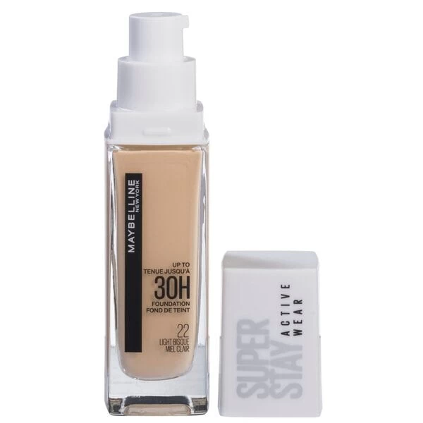 Maybelline SuperStay Active Wear 22 Light Bisque Foundation 4 Maybelline SuperStay Active Wear 22 Light Bisque Foundation - Afbeelding 2