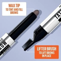 Maybelline New York Tattoo Brow Lift Stick 04 Deep Brown Wenkbrauwpotlood -Cosmetica Discountwinkel prd front 5582375 5 600x600 1