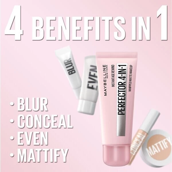 Maybelline New York Instant Perfector 4-in-1 Matte Light Medium 8 Maybelline New York Instant Perfector 4-in-1 Matte Light Medium - Afbeelding 6