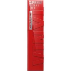 Maybelline New York SuperStay Vinyl Ink 25 Red-Hot Lipstick -Cosmetica Discountwinkel prd front 5691267 2 600x600 1