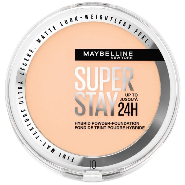 Maybelline New York SuperStay Up To 24HR 10 Hybrid Powder-Foundation 3 Maybelline New York SuperStay Up To 24HR 10 Hybrid Powder-Foundation
